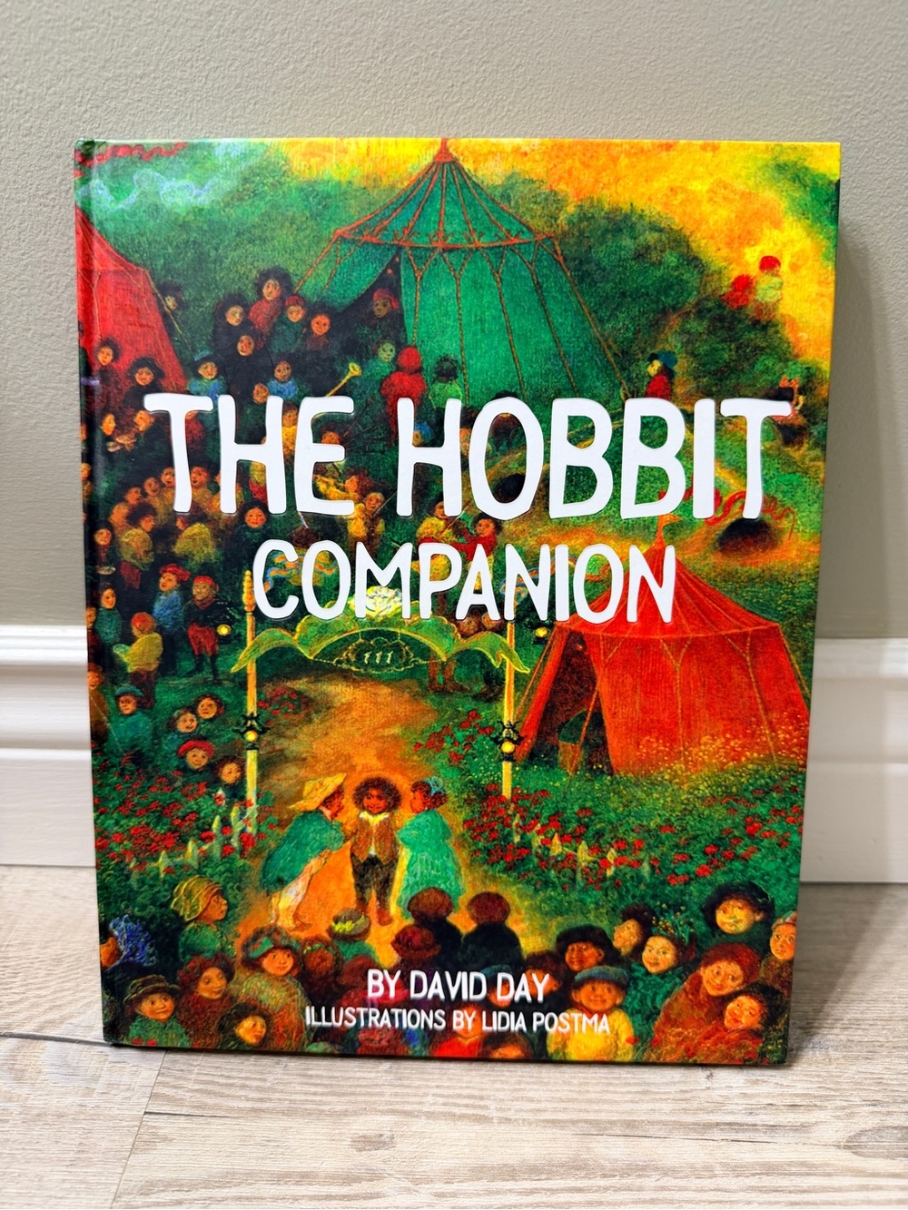 The Hobbit Companion David Day Illustrated Hardcover Tolkien 2012